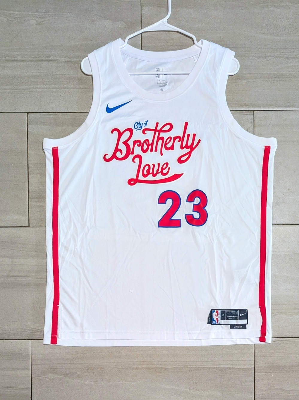 LeBron James Philadelphia 76ers City Edition Jersey
